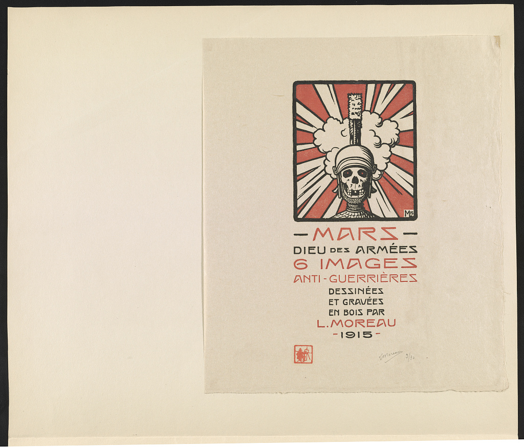 Moreau, Louis. Mars, dieu des armées
